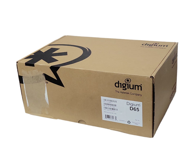 Open-Box Digium D65 6-Line IP Phone Black 1TELD065LF  Q_