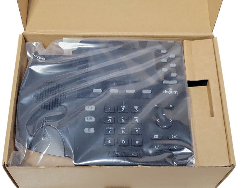 Open-Box Digium D65 6-Line IP Phone Black 1TELD065LF  Q_