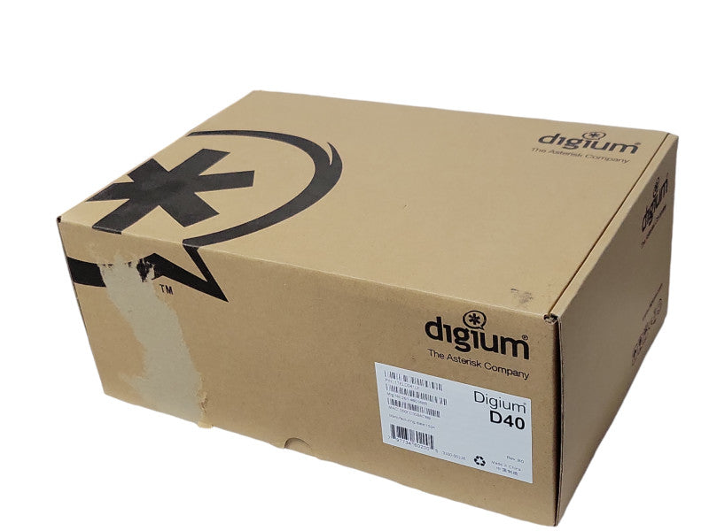 Open-Box Digium D40 2-Line Office IP Phones 1TELD041LF Q_