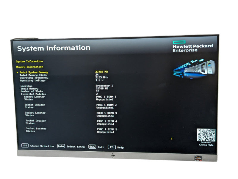 HPE ProLiant DL360 Gen9 Intel Xeon E5-2643 v3 @ 3.40Ghz 32GB RAM P440ar   -