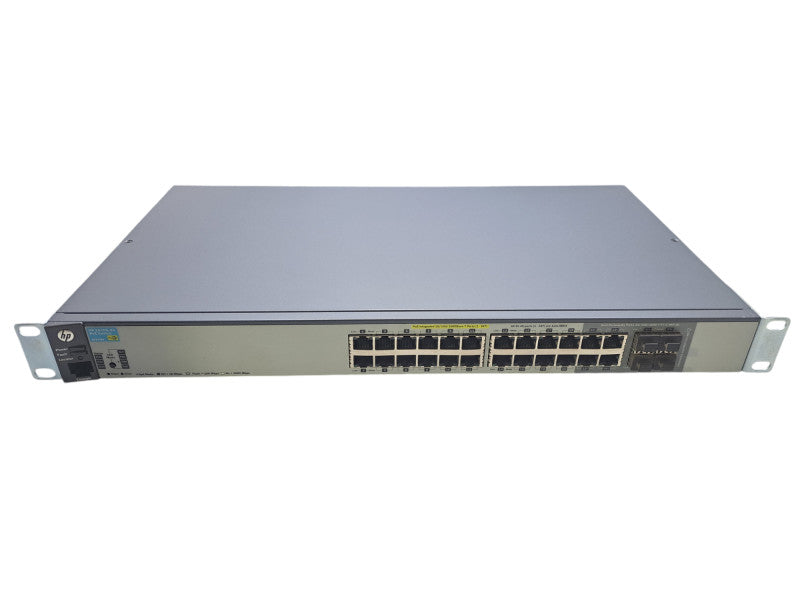 HP ProCurve 2520G-24-PoE 24-Port Gigabit PoE Ethernet Network Switch J9299A Q
