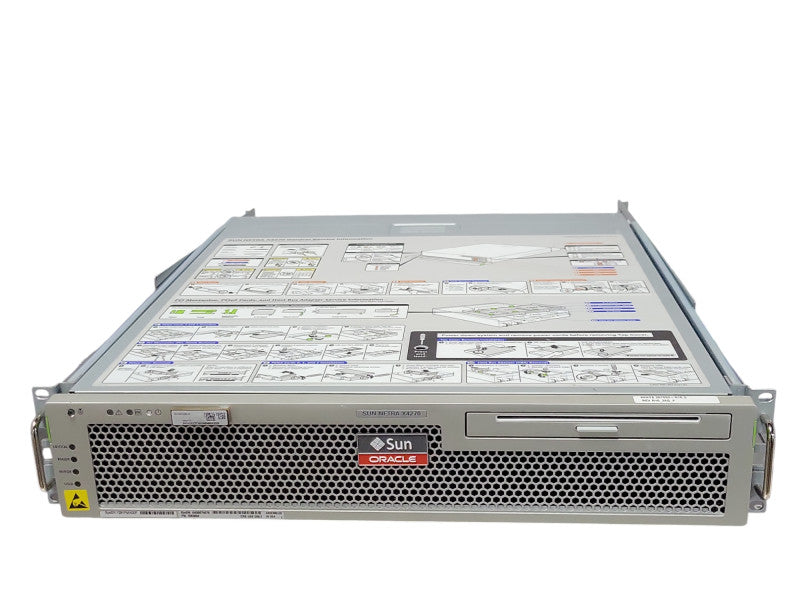 SUN Oracle Netra X4270 2x PSU DVD, Rails, No HDD, READ _
