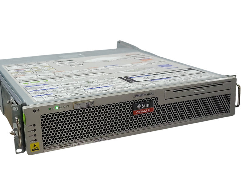 SUN Oracle Netra X4270 2x PSU DVD, Rails, No HDD, READ _