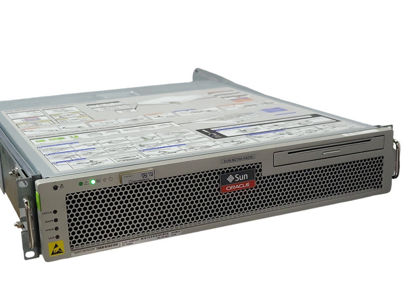 SUN Oracle Netra X4270 2x PSU DVD, Rails, No HDD, READ _
