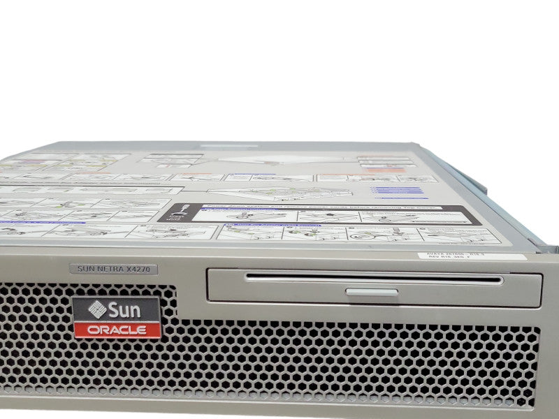 SUN Oracle Netra X4270 2x PSU DVD, Rails, No HDD, READ _