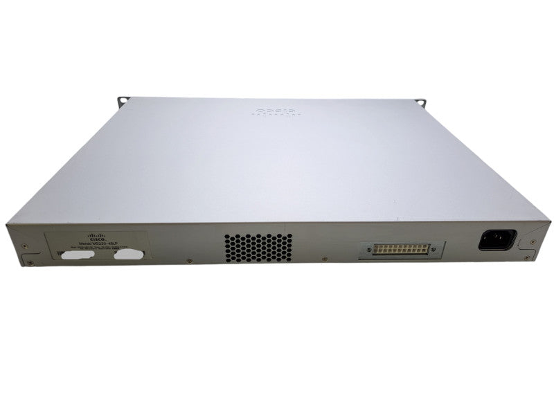 Cisco Meraki MS220-48LP | 48-Port Gigabit PoE Cloud Managed Switch Unclaimed