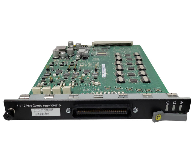 Mitel 4 + 12 Port Combo Card 50005104 for ASU II AX 3300 5000.5104  Q_