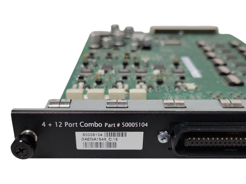 Mitel 4 + 12 Port Combo Card 50005104 for ASU II AX 3300 5000.5104  Q_