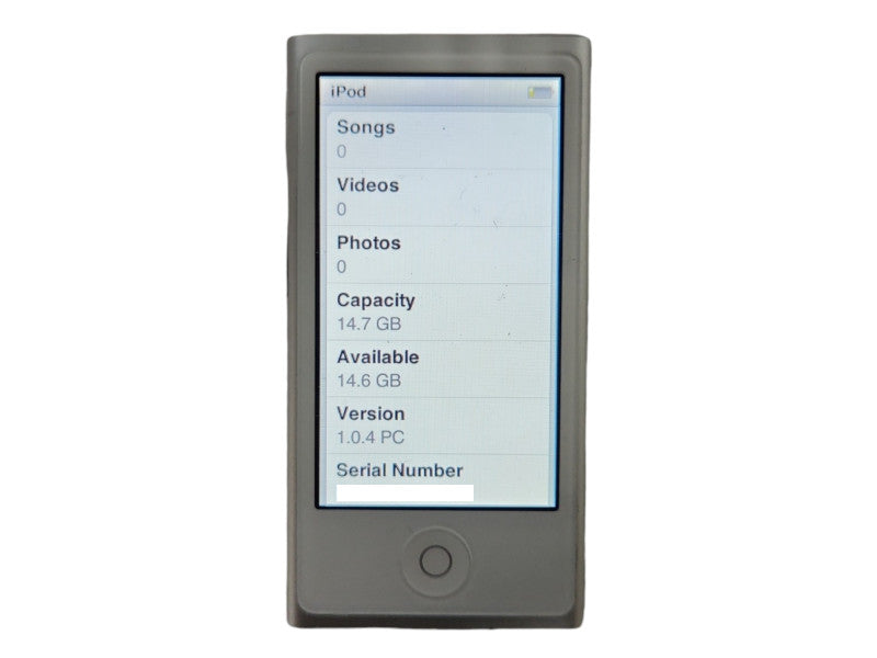 Apple iPod Nano Touch 7th Generation 16GB, A1446