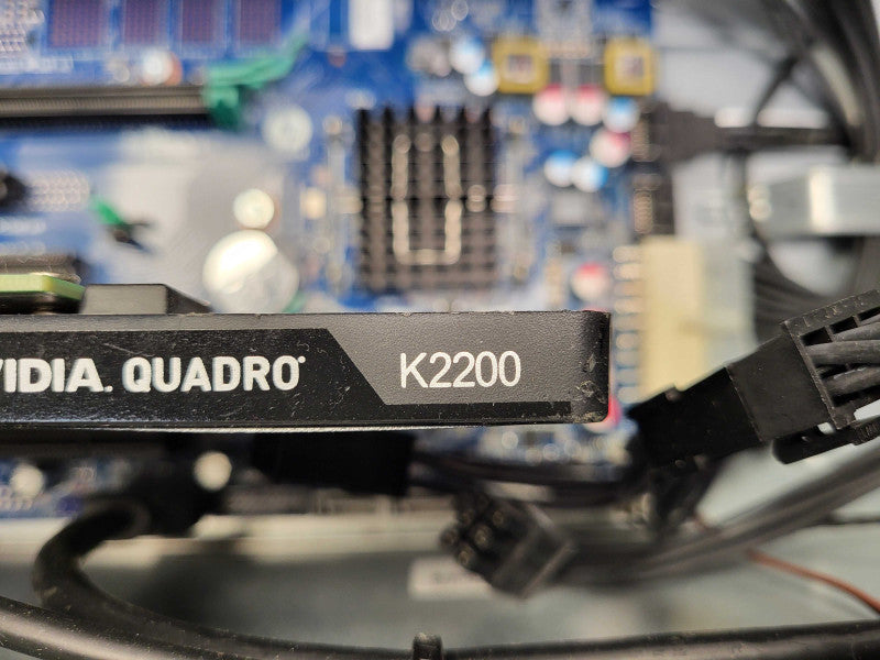 HP Z440 WS, Xeon E5-1650v3 3.5GHz, 16GB DDR4, Quadro K2200 GPU, No HDD  $