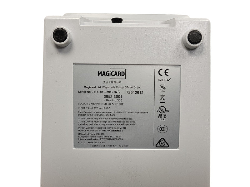 MagiCard Rio Pro 360 Thermal ID Card Printer READ $