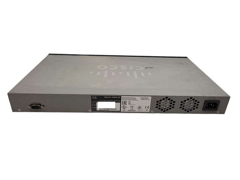 Cisco SG500-28P, 28-Port Gigabit PoE Stackable Managed Switch $