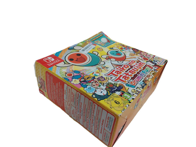 Nintendo Switch Taiko Drum Set ( No Game ) Just the Drum Set in the Box  =