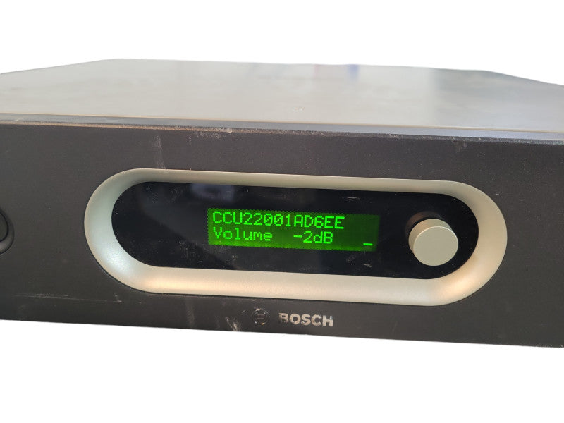 BOSCH DCN-CCU2 Conference System DCN-CCU2 !
