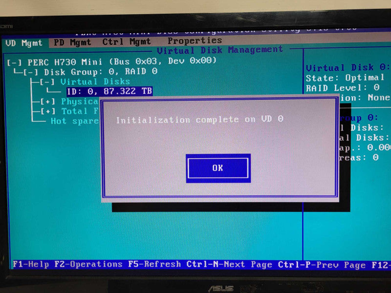 DELL PowerEdge R730xd 2x E5-2680 v3 32GB RAM 87.3TB HDD H730 Mini 2x PSU $