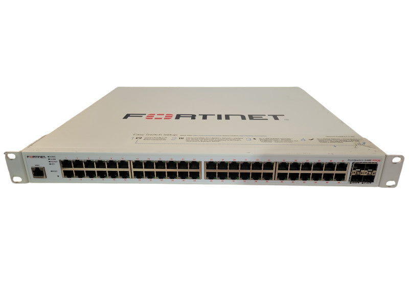 Fortinet FortiSwitch 248E-FPOE | 48-Port Managed L2 Gigabit PoE+ Switch !