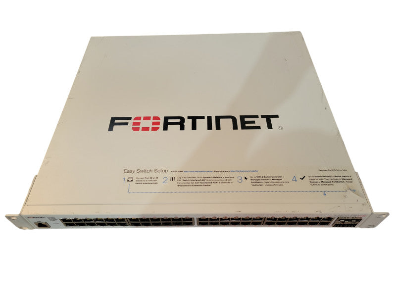 Fortinet FortiSwitch 248E-FPOE | 48-Port Managed L2 Gigabit PoE+ Switch !
