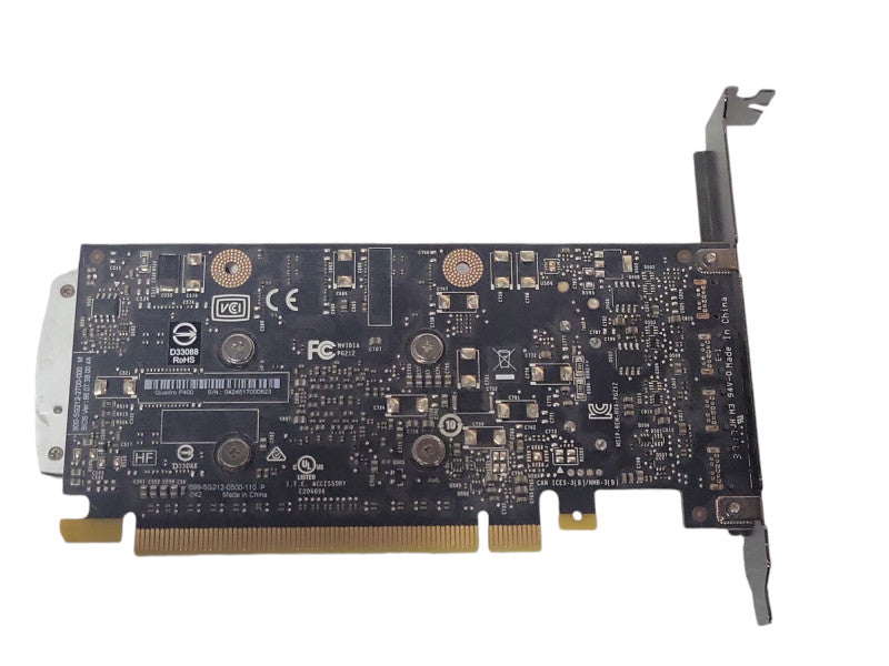 NVIDIA Quadro P400 2GB GDDR5 PCIe 3.0 x16 3x Mini DP _