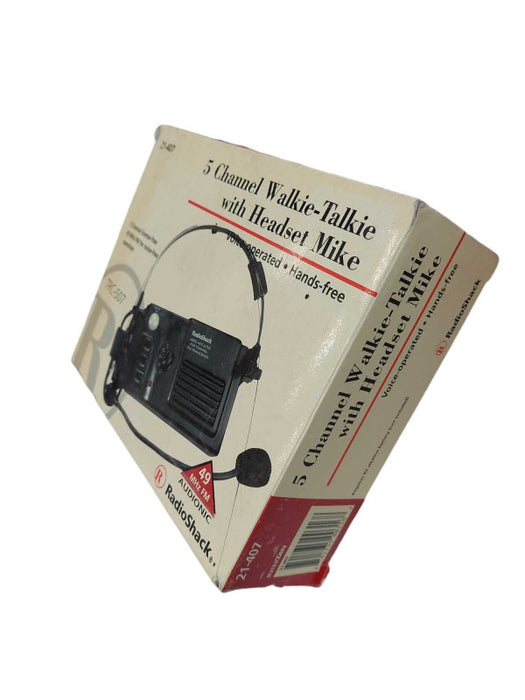 5-Channel Walkie-Talkie with Headset Mic Model: TRC-507 =