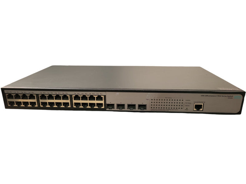 HPE OfficeConnect 1920-24G-PoE+, 24-Ports Gigabit Ethernet Network Switch JG925A !