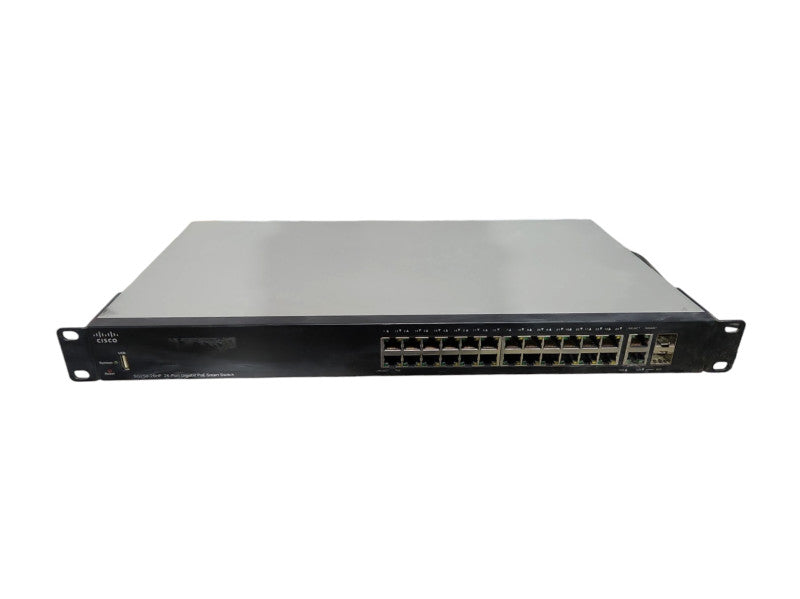 CISCO SG250-26HP-K9 24 GIGABIT PORTS + 2 SFP PORTS POE Smart Switch