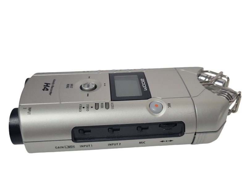 Zoom H4 Handy Recorder Digital Audio Recording Device w/ SD Card and battery _