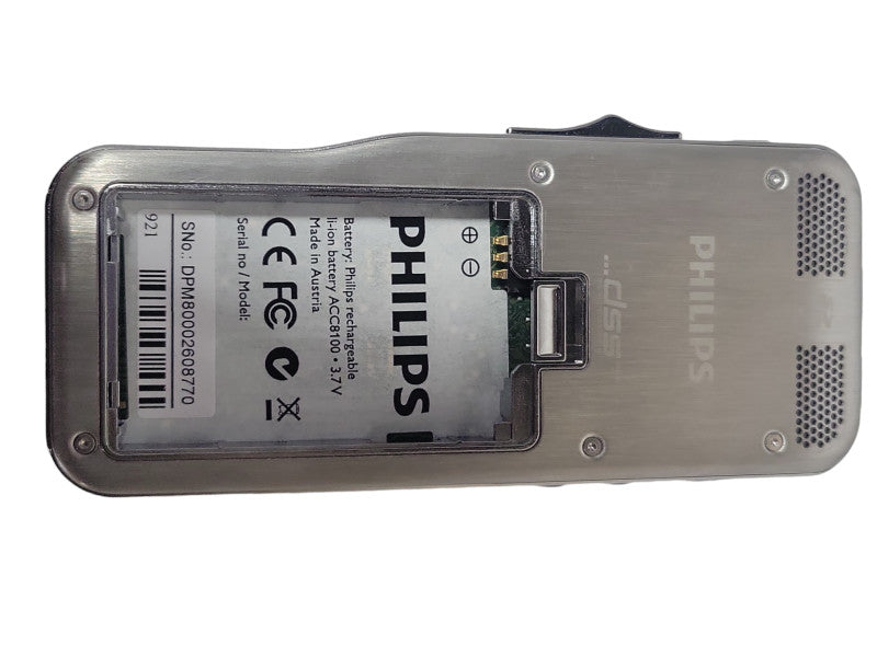 Philips 3DMIC Digital Pocket Memo DPM8000 with 16GB SD Card _