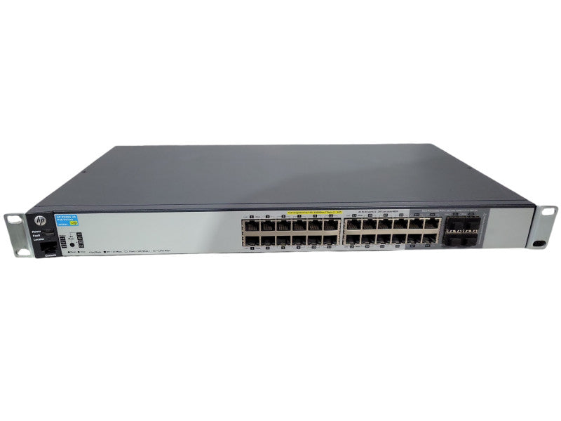HP ProCurve 2520G-24-PoE 24-Port Gigabit PoE Ethernet Network Switch J9299A !