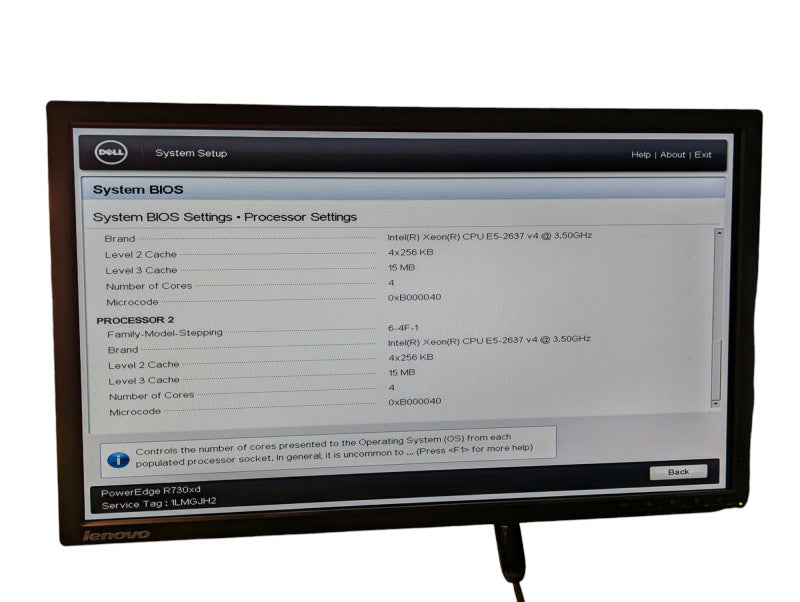 DELL PowerEdge R730xd 2x Intel Xeon E5-2637 v4 @ 3.50Ghz 64GB RAM 48TB HDD  -