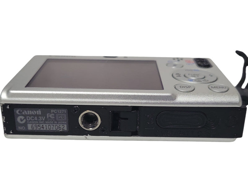 Canon PowerShot ELPH SD1100 IS 8.0MP Silver Digital Camera & Charger _