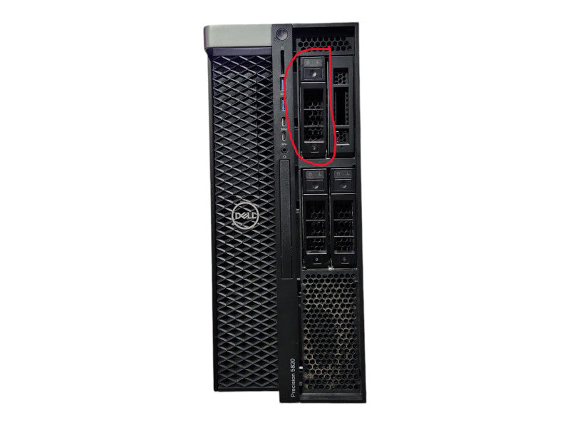 Dell Precision 5820 Tower Workstation, Xeon W-2123 3.60GHz, 32GB RAM, 2x1TB HDD, P400