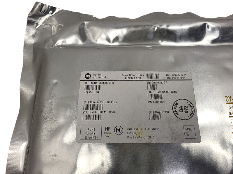 Maxim Integrated DS3112+ QTY: 67 Brand new $
