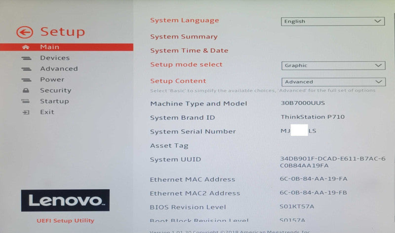 Lenovo TS P710, 2x Xeon E5-2637v4 3.5GHz, 64GB DDR4, 800GB SSD, K2200 GPU _