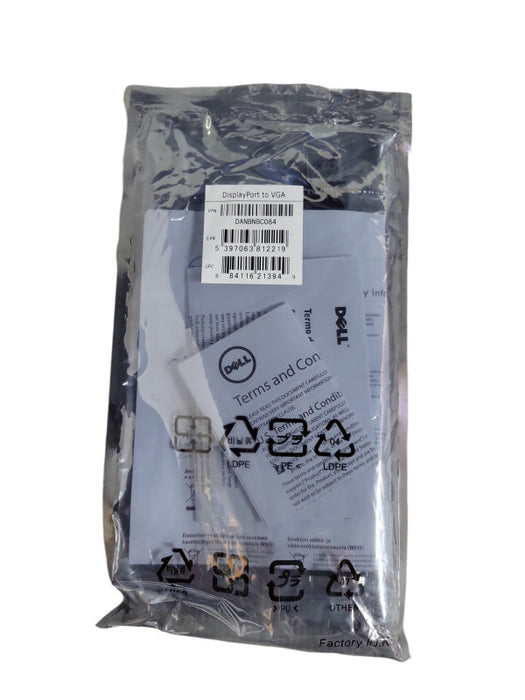 New Dell DANBNBC084 DisplayPort to VGA Video Q!