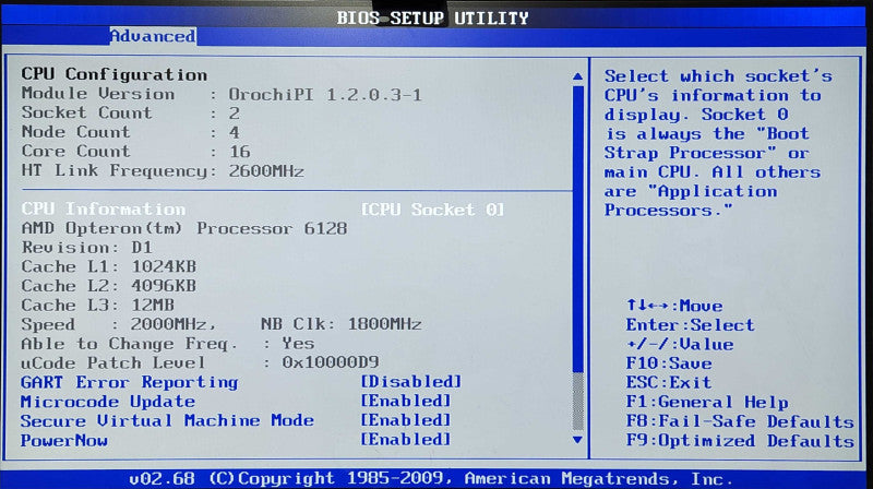 SuperMicro CSE-745 Tower, H8DG6/i (-F), 2x AMD Opteron Processor 6128, 64GB RAM
