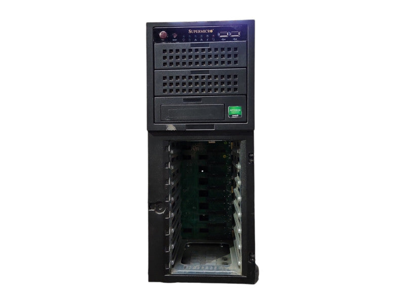 SuperMicro CSE-745 Tower, H8DG6/i (-F), 2x AMD Opteron Processor 6128, 64GB RAM