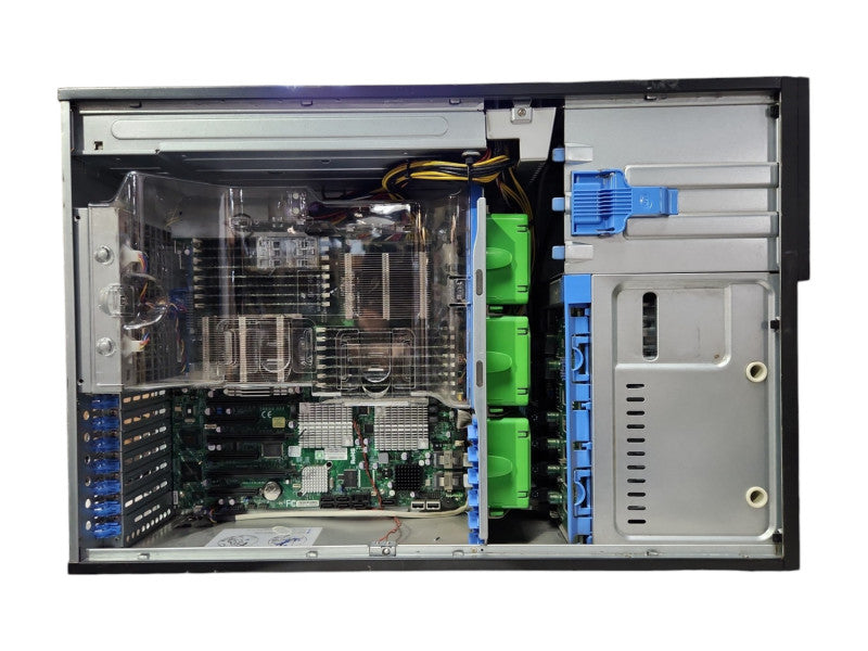 SuperMicro CSE-745 Tower, H8DG6/i (-F), 2x AMD Opteron Processor 6128, 64GB RAM