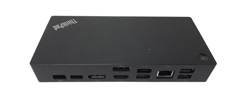 Lenovo ThinkPad Universal USB-C Laptop Dock 40AY LDA-KP W/ 90W Adapter Q