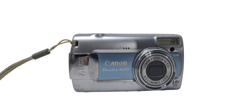 Canon PowerShot A470 PC1267 Compact 7.1MP Digital Camera 3.4x Optical Zoom