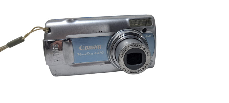 Canon PowerShot A470 PC1267 Compact 7.1MP Digital Camera 3.4x Optical Zoom
