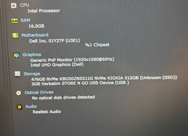 Dell Latitude 5430 Intel Core i5-1235U@1.3GHz 16GB DDR4 RAM 512GB NVMe SSD  Lap200