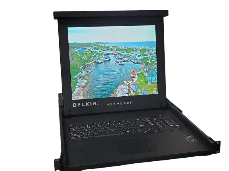 Belkin 17" LCD Rack Console F1DC101P-SR, READ _