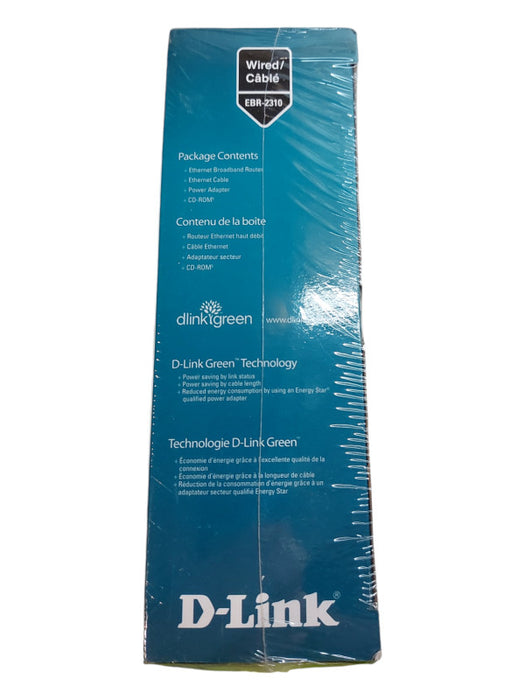 D-Link Ethernet Broadband Router EBR-2310