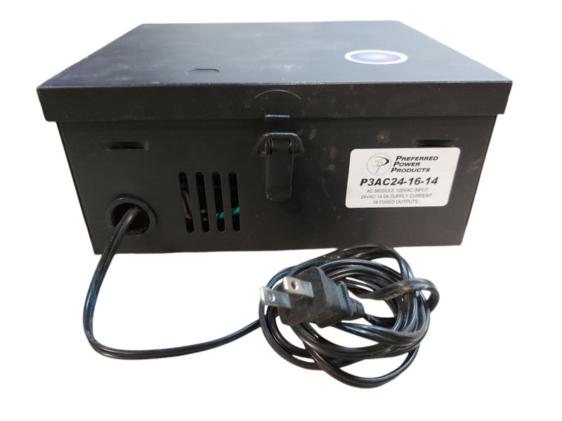 Preferred Power Products 120VAC 24VAC 14.5A Power Supply w/16 Output