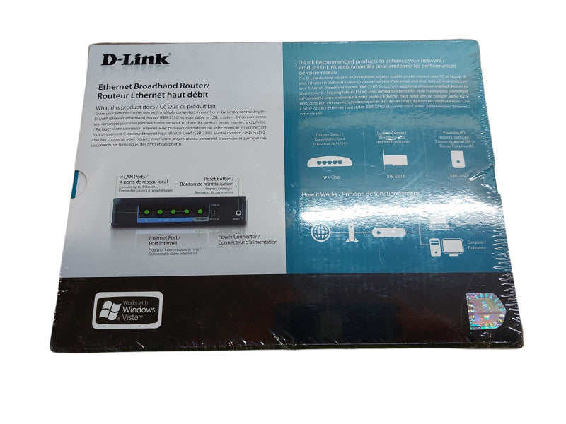 D-Link Ethernet Broadband Router EBR-2310