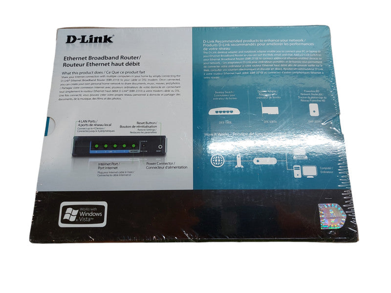 D-Link Ethernet Broadband Router EBR-2310