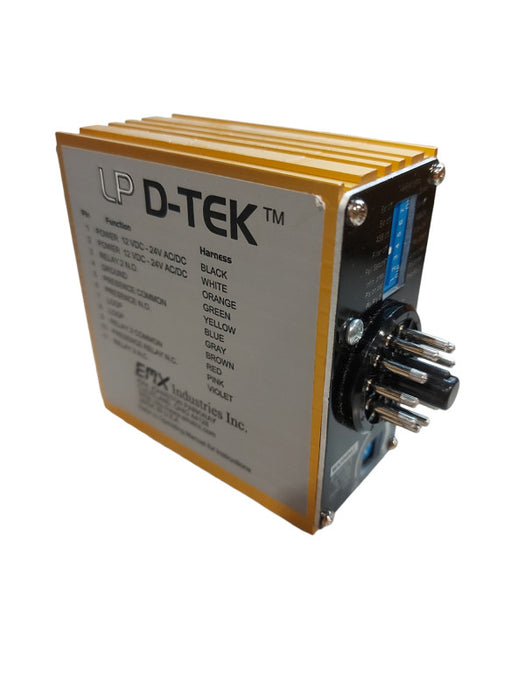 EMX LP D-TEK LOW-POWER VEHICLE LOOP DETECTOR 12 – 24 VOLTS AC/DC FAIL SAFE