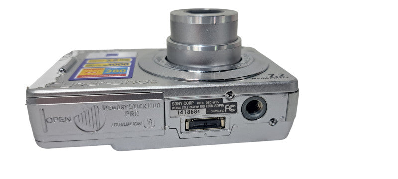 Sony Cyber-shot DSC-W55 7.2MP Digital Camera