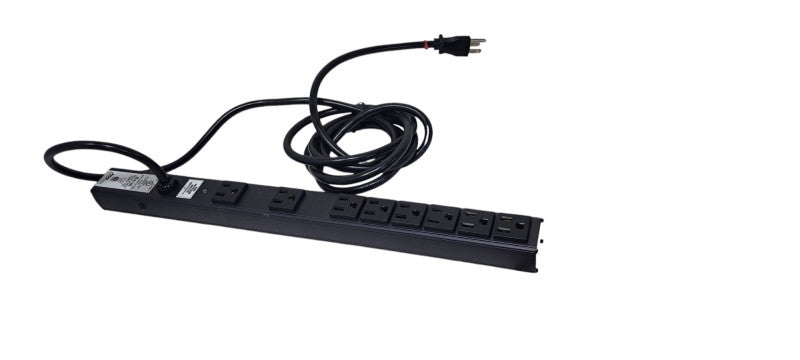 Middle Atlantic Products PD-815SC Slim Power Strip- 8 connectors