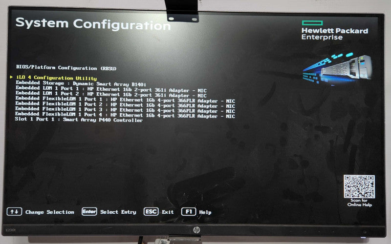HP DL60 Gen9 1U 4x 3.5", Xeon E5-2603 v3 1.60GHz, 8GB DDR4, B140i&P440